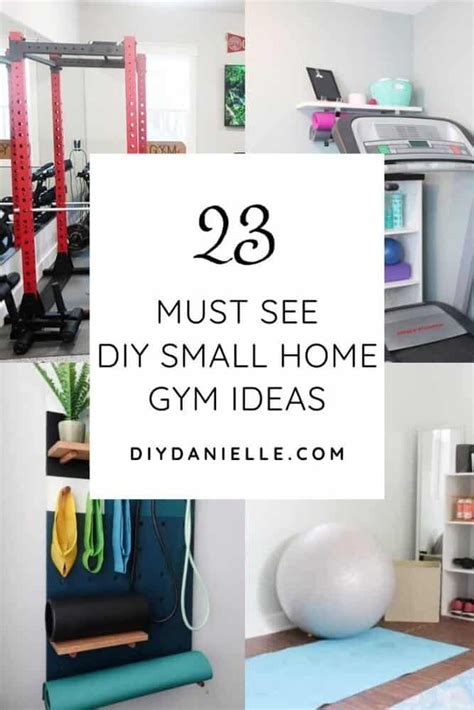 15 DIY Small Home Gym Ideas | Diy home gym, Workout room home, At home gym