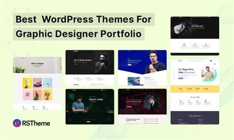 WordPress Themes For Graphic Designer Portfolio Archives - RSTheme