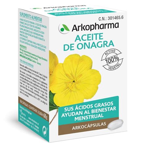 Aceite De Onagra Arkopharma C Psulas Farmacia Fronteira