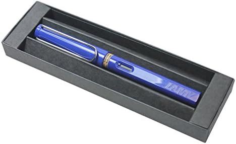 Lamy Safari Pluma Estilogr Fica Barril Azul Brillante Punta Mediana