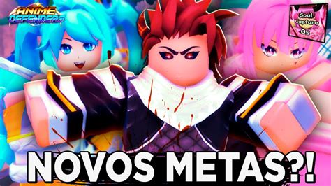 Todos Novos Miticos Em Um Video De Anime Defenders Youtube