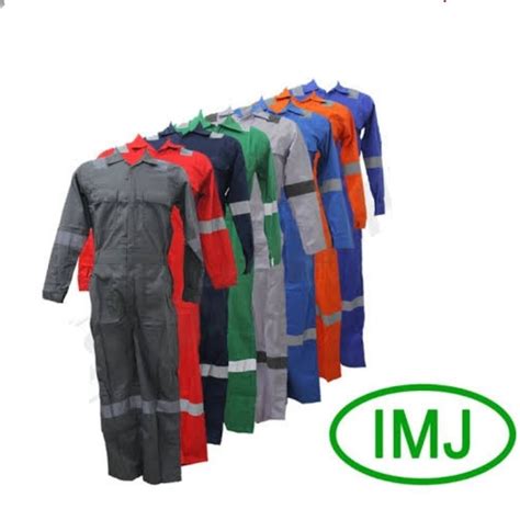 Jual Wearpack Coverall Imj Baju Kerja Safety K American Drill Terusan