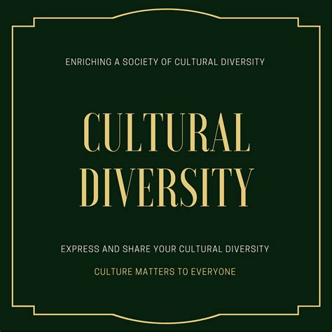 Cultural Diversity - Medium