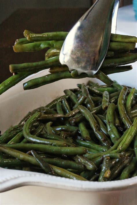 Balsamic Garlic Glazed Green Beans A 20 Minute Recipe On • Lex Eats