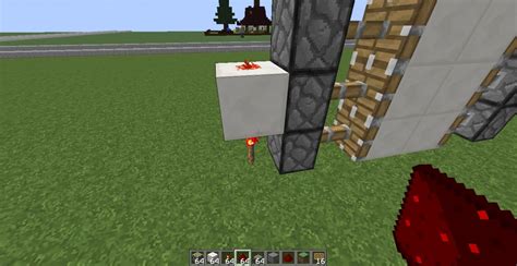 2x3 Piston Door Tutorial Minecraft Map