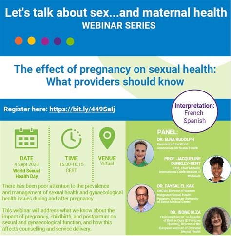 Webinar Lets Talk About Sex And Maternal Health