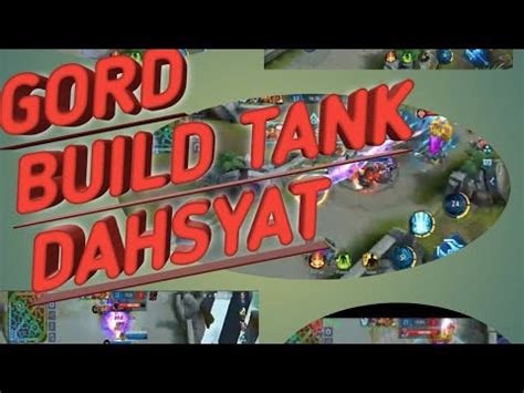 Mobile Legend Gord Build Tank Youtube