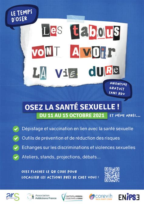 Osez La Santé Sexuelle En Corse Aiutu Corsu