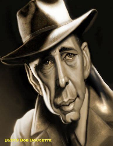 Humphrey Bogart By Tobo Famous People Cartoon Toonpool Caricature