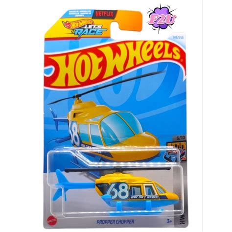 Hot Wheels Propper Chopper Case H J 2024 Shopee Malaysia