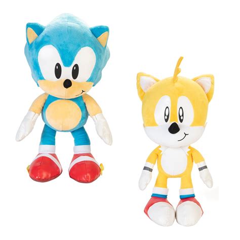 Sonic The Hedgehog Jumbo 20 Inch Plush Set