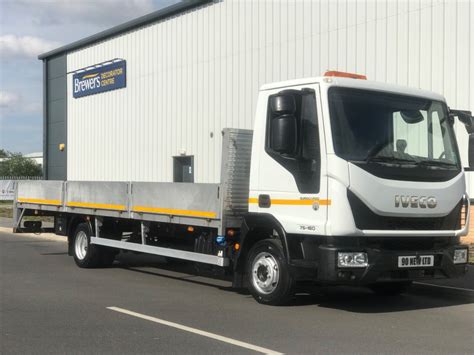 2017 IVECO EUROCARGO 75 160 7 5T DROPSIDE TRUCK ULEZ COMPLIANT EURO 6