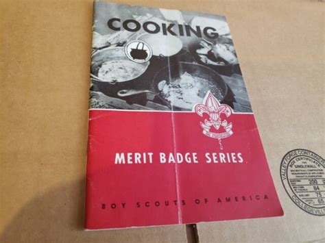 Cooking Merit Badge Boy Scouts Of America For Sale Online Ebay