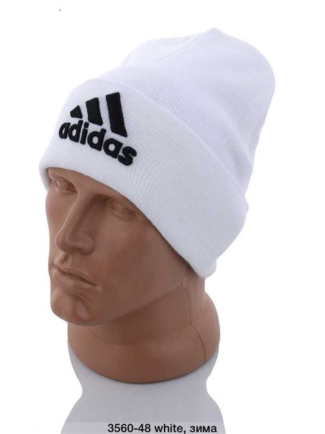Шапки мужские "ADIDAS" серые (Арт. 3560-48) 2 шт. в 1 уп. ⋆ Cristal-socks