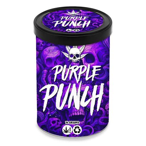 Purple Punch 400ml Tuna Tins 14g Green Buddha Packaging