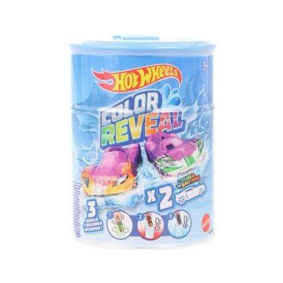 MATTEL HOT WHEELS Color Reveal set autíčka mění barvu ve vodě od Kč Heureka cz