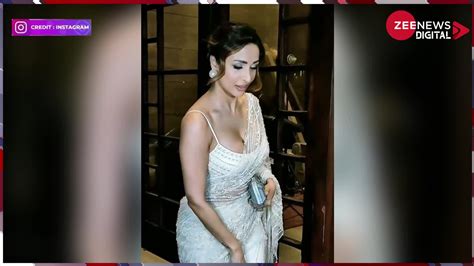 Malaika Arora Slaying In Saree With Her Sexy And Hot Figure Flaunts