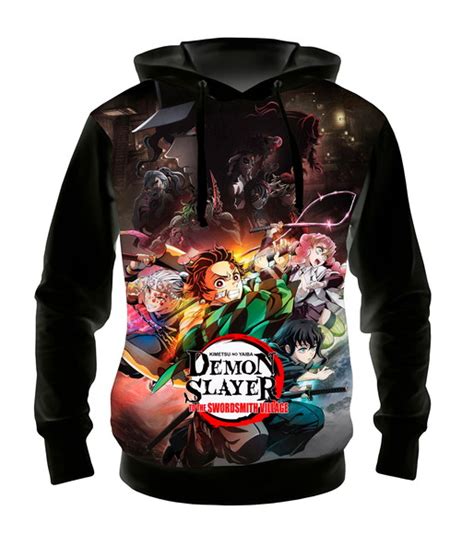 Blusa Moletom Anime Demon Slayer Mod Casaco De Frio Elo