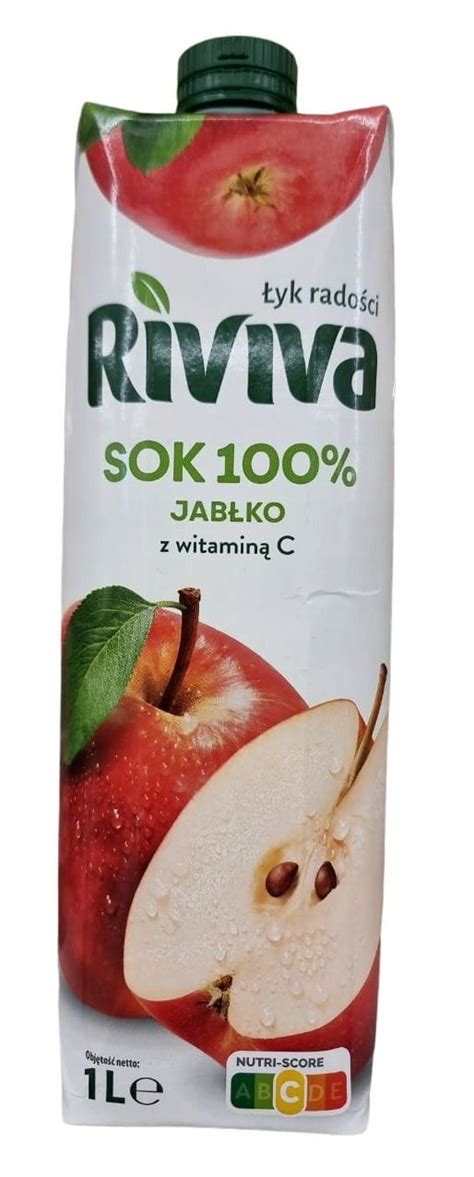 Sok Jabłkowy Riviva Niska cena na Allegro pl