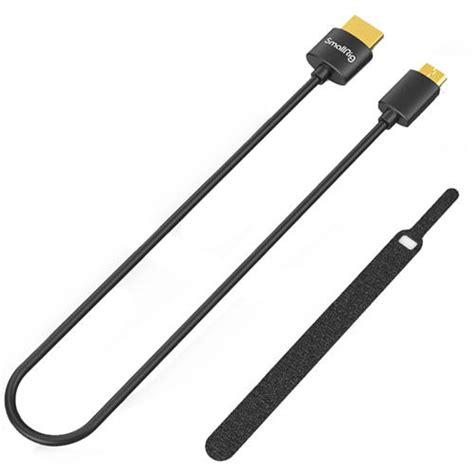 Smallrig Ultra Slim 4k Hdmi Cable C To A 35cm Minihdmi To Fullhdmi