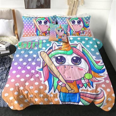 Unicorn Comforter For Twin Full Queen And King Size Bed Unilovers