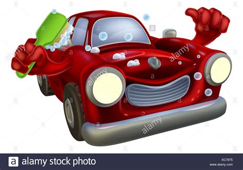 Car Wash Cartoon High Resolution Stock Photography And Images Alamy