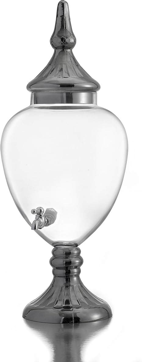 Amazon Fifth Avenue Crystal Jumbo Glass Beverage Dispenser