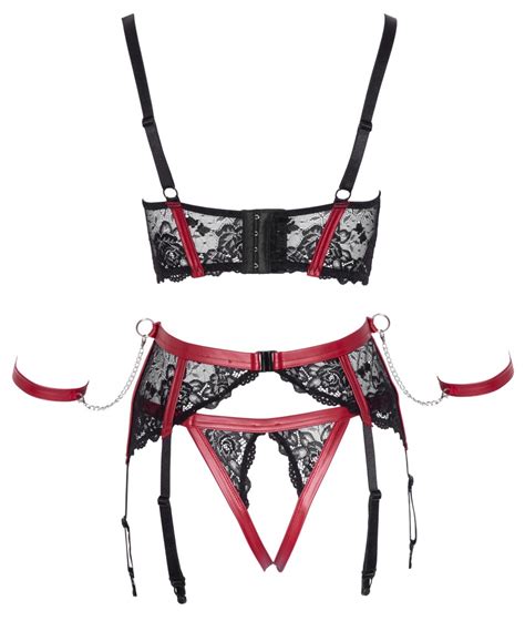 Jarretel Lingerie Set Cottelli Bondage Cocolamar Be