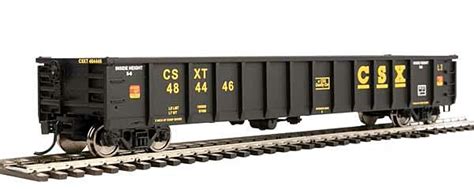 Walthers 53 Railgon Gondola Ready To Run CSX 484446 Black