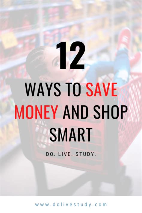 12 Ways To Save Money And Shop Smart Do Live Study