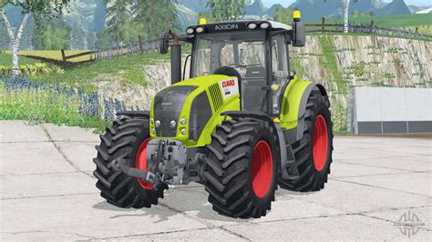 Claas Axion 850〡animado muitas partes para Farming Simulator 2015