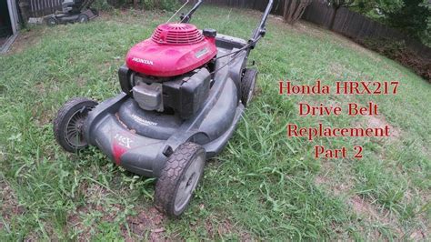 Honda Hrx Replacement Deck Honda Lawn Mower Hrx Manual