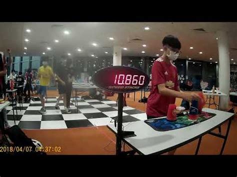 Overall Timed Relay Sport Stacking World Record Blazing