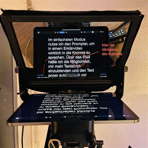 Teleprompter - das ultimative Homeoffice-Gadget - publishing.blog