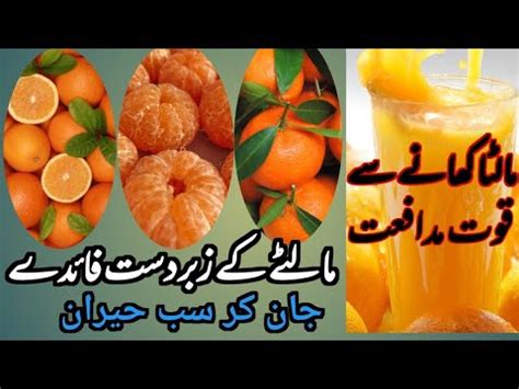 Benefits Of Eating Malta Malta Khane K Fayde Health Benifits Of Orange