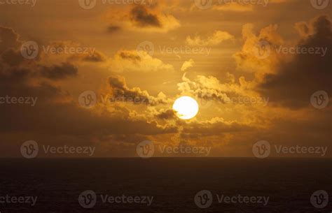 Pacific Ocean Sunset Sky And Clouds 17566884 Stock Photo at Vecteezy