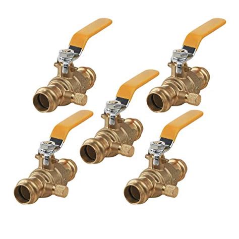 Midline Valve Vlv D Premium Press Ball Valve With Drain With