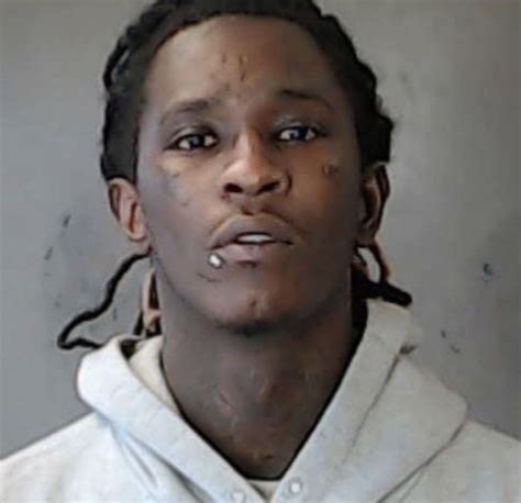 Young Thug Mugshot