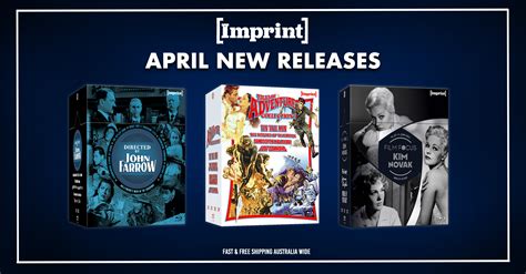 Imprint Films Limited Edition Deluxe Blu Ray Via Vision