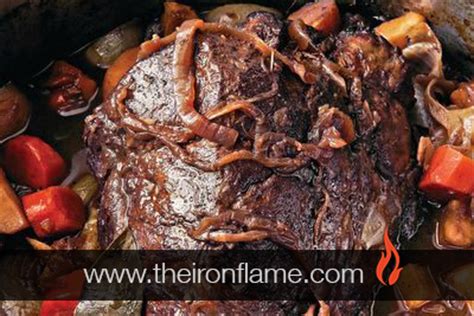 Dutch Oven Pot Roast and Vegetables Recipe - TheIronFlame.com