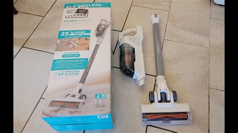 Unboxing Black Decker Cordless Vacuum 20V Max YouTube