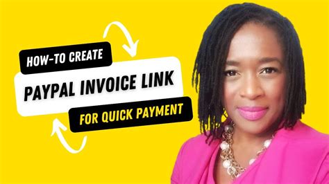 How To Create Send A Paypal Invoice Link For Quick Payments Youtube