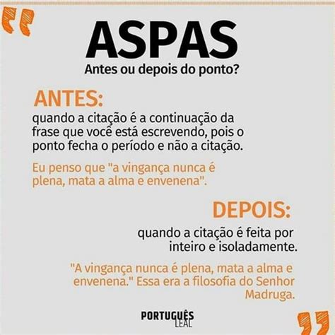 As Aspas Vem Antes Ou Depois Do Ponto EDULEARN