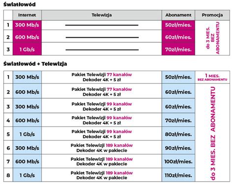 Internet światłowodowy Telewizja Telefon Oferta Promocje Netia