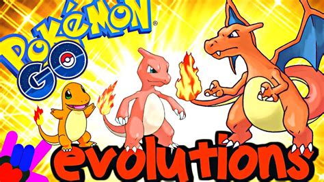 Pokemon Go Gameplay POKEMON EVOLUTIONS Evolving Charmander Charmeleon