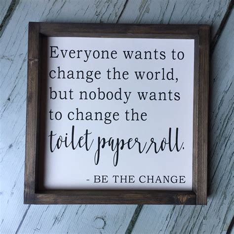 Change Toilet Paper Sign Printable Templates Free