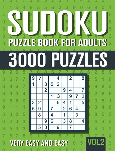 Sudoku 3000 Very Easy And Easy Vol 002 Visufactum