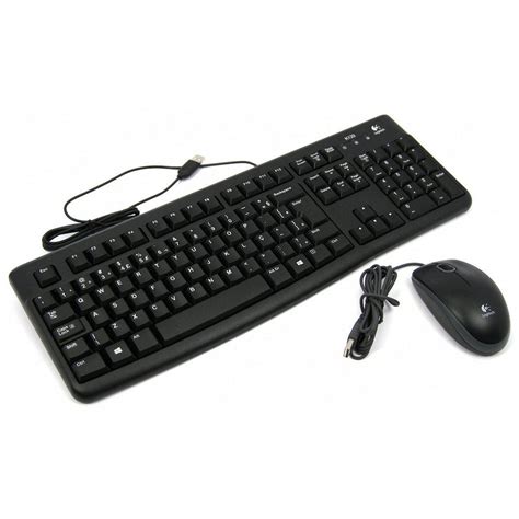 Kit Teclado Mouse USB MK120 Preto Logitech