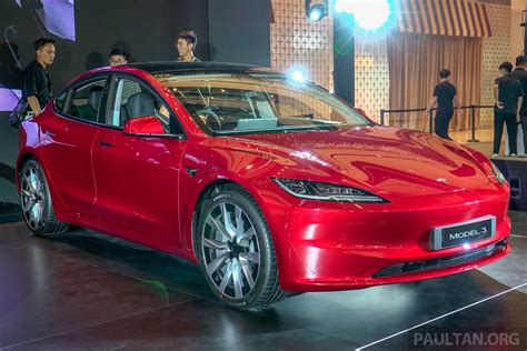 Tesla Model 3 Highland Long Range AWD 2023 Malaysia Launch 1 BM Paul