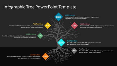 Infographic Tree PowerPoint Template